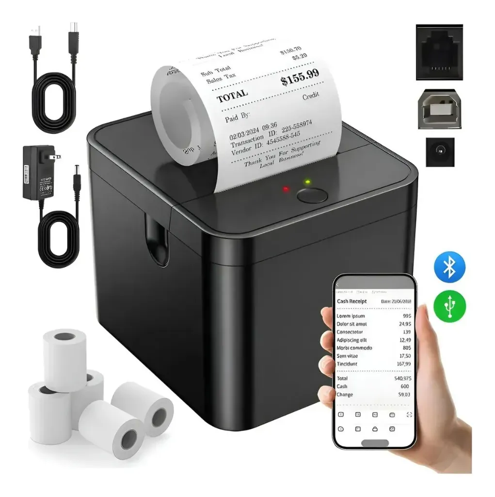 Impresora Bluetooth 58mm Castorng Tickets USB Android iOS